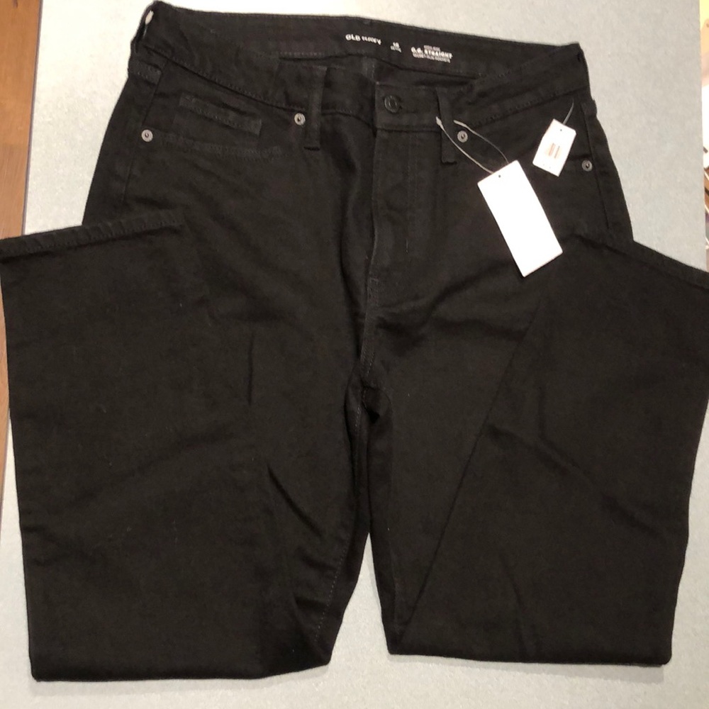 Old Navy O.G. Straight High Rise Secret-Slim Pockets